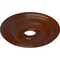 Ekena Millwork Bradford Medallion (Canopies up to 4 3/8"), 18 1/8"OD x 3 3/4"ID x 1 1/8"P, Burnished Mahogany CM18BRBMC - alternate 4